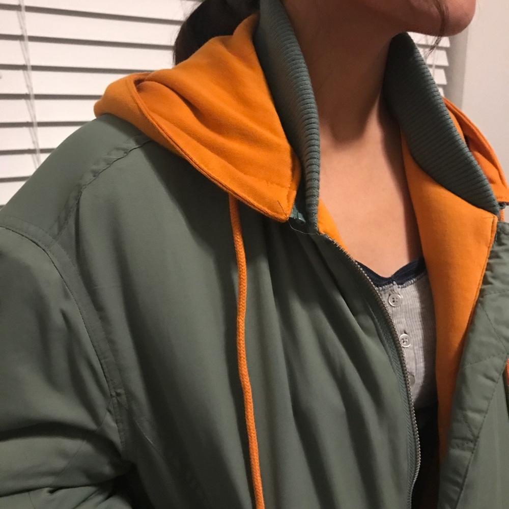 Silence + noise bomber jacket